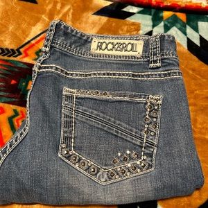 Rock and roll jeans size 33x36